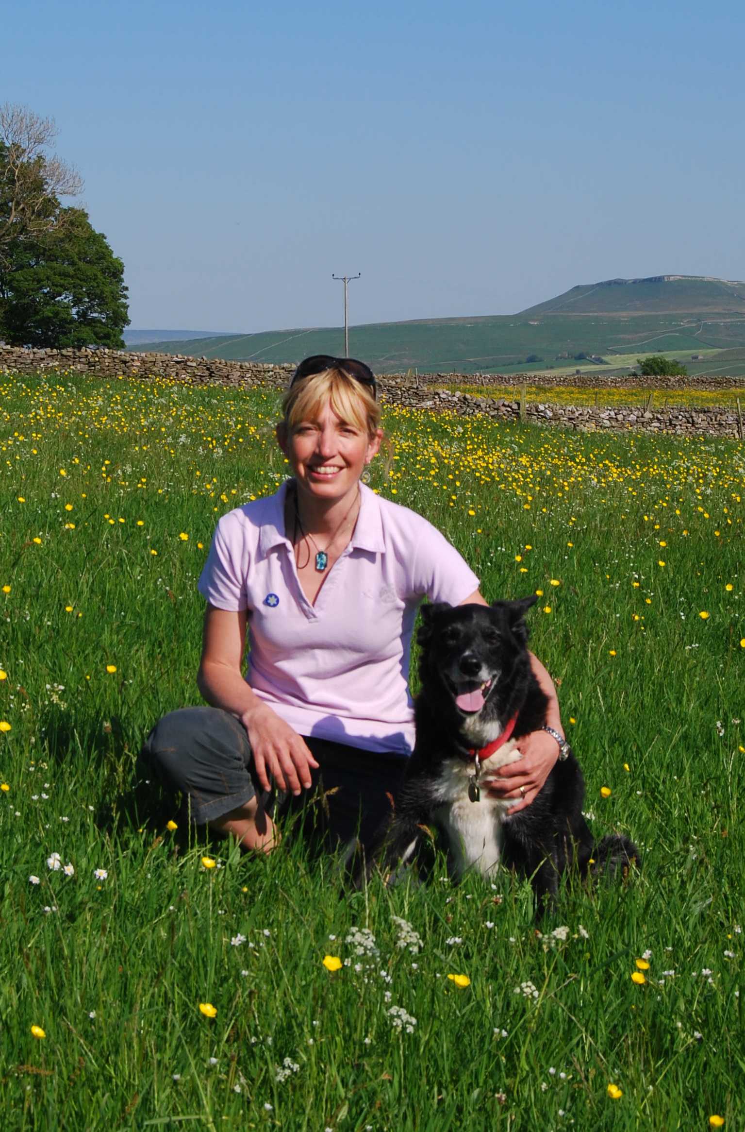 Tanya St.Pierre the Trusts Flowers of the Dales Project Officer