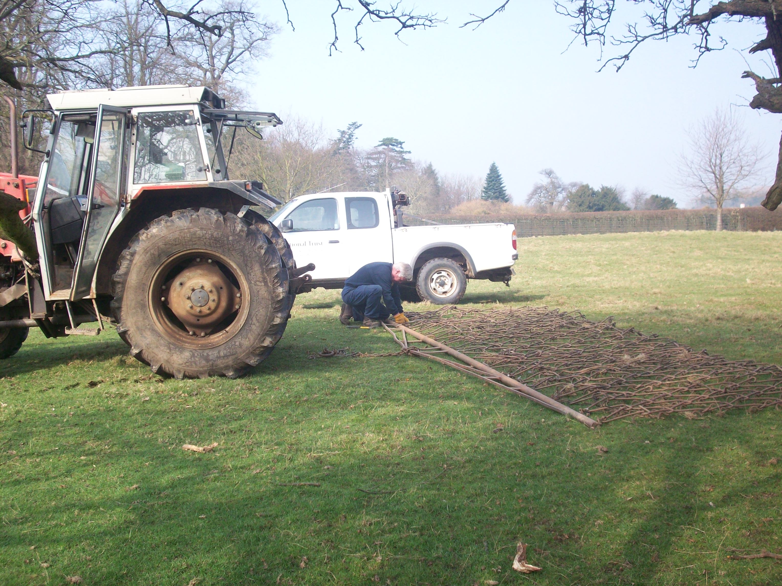 Chain Harrowing
