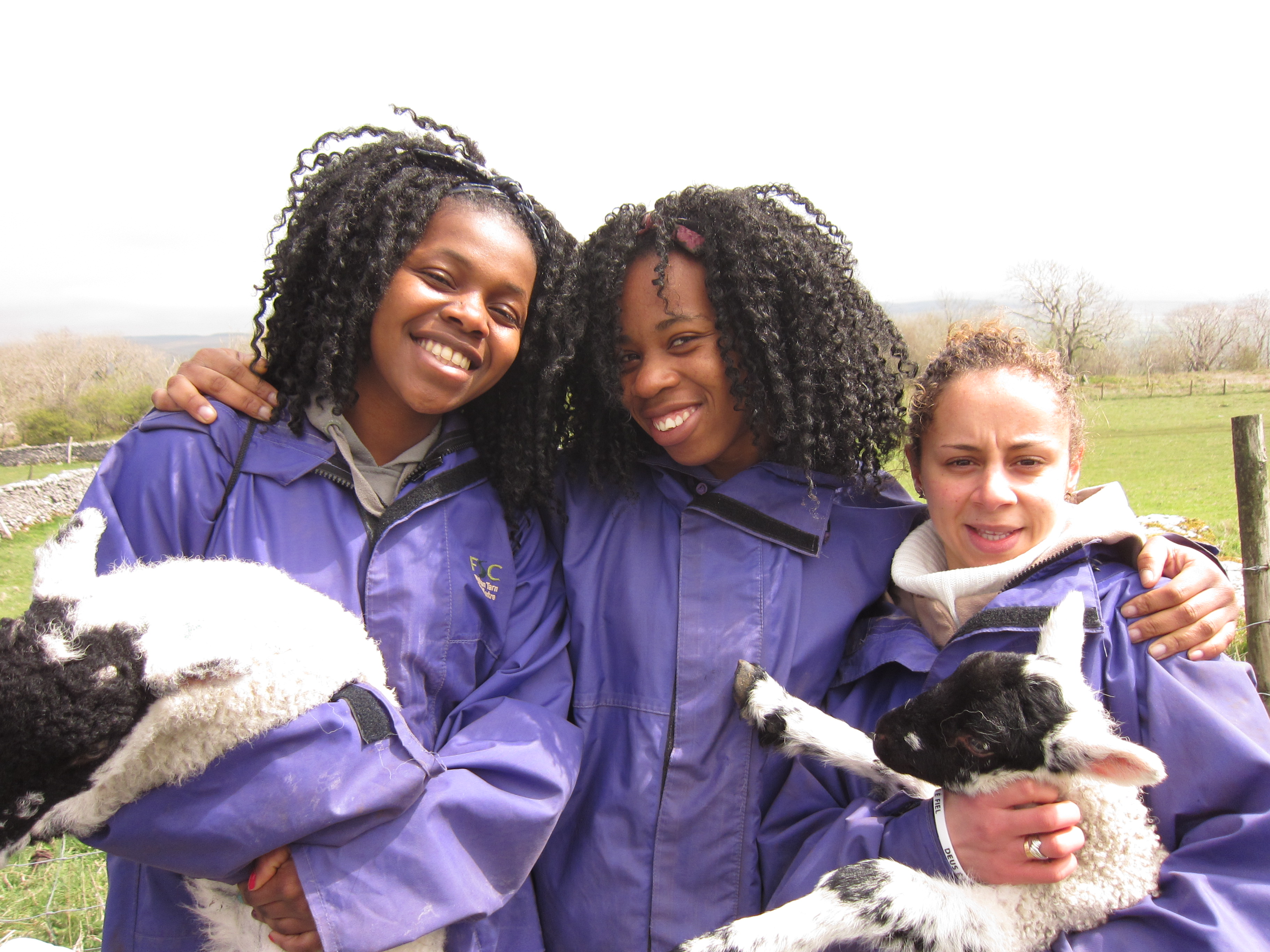 St Vincent's Support Centre users from Leeds experience lambing in the Dales