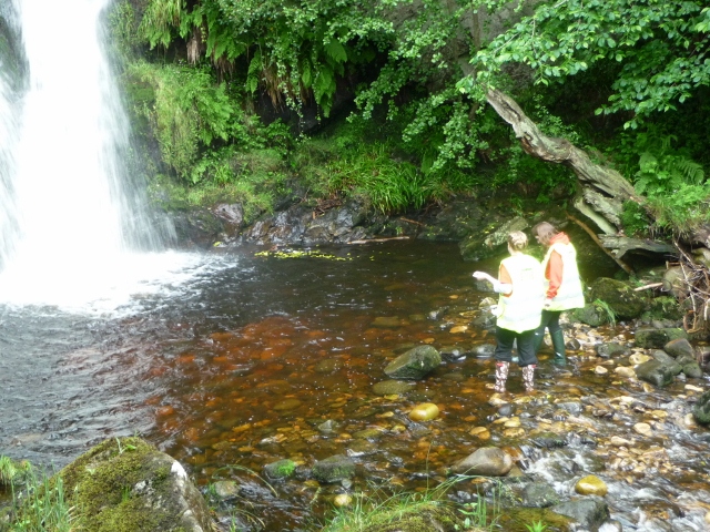 Paddling!