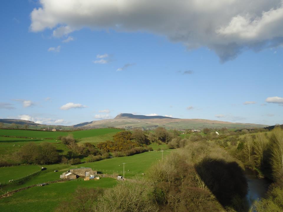 Ingleborough from up high