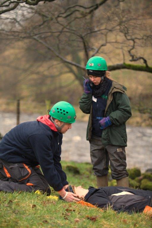 The Dales Rural Trainees 'rescue' YDMT's Jo Boulter!