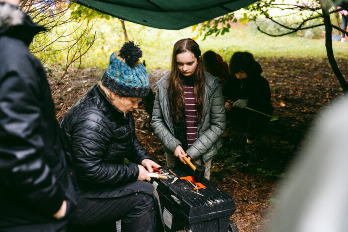 YDMT - Youth Summit wood whittling