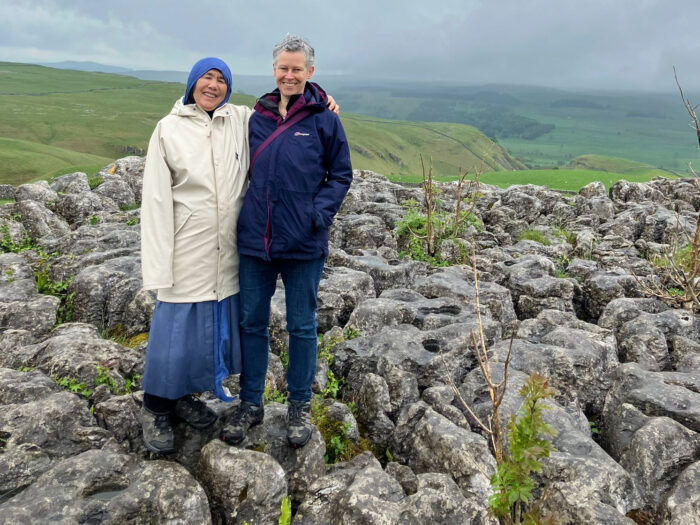 Limestone pavement Yorkshire Dales 