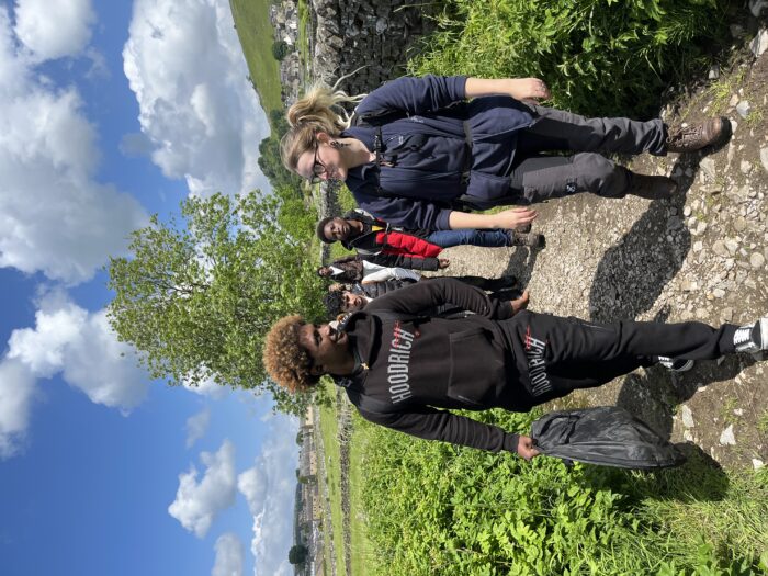 Teens have a big day out in the Dales