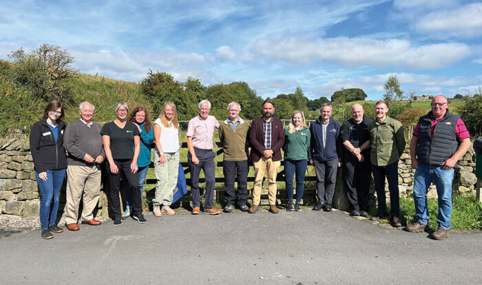 Members of the Long Preston Floodplain Project Steering Group