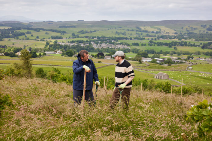 Pasture Wood tree planting