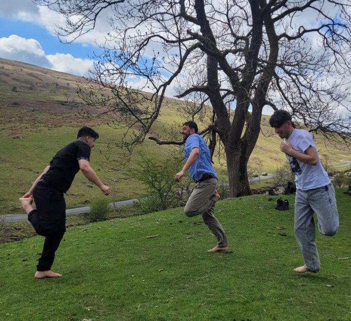 Pathways project participants at Yockenthwaite - community as a superpower
